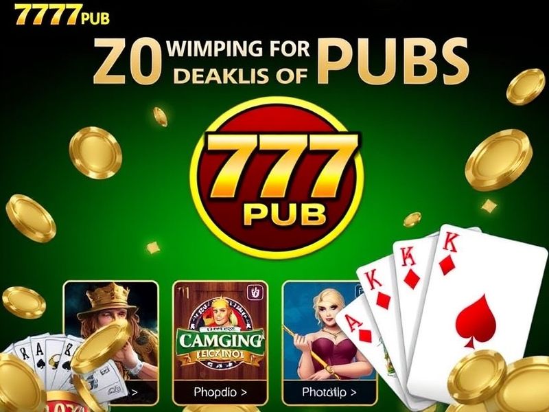 Welcome to 777pub.com/download, your official gateway to the most trusted online casino platform. Explore Slots, table games, and exclusive bonuses by downloading today.