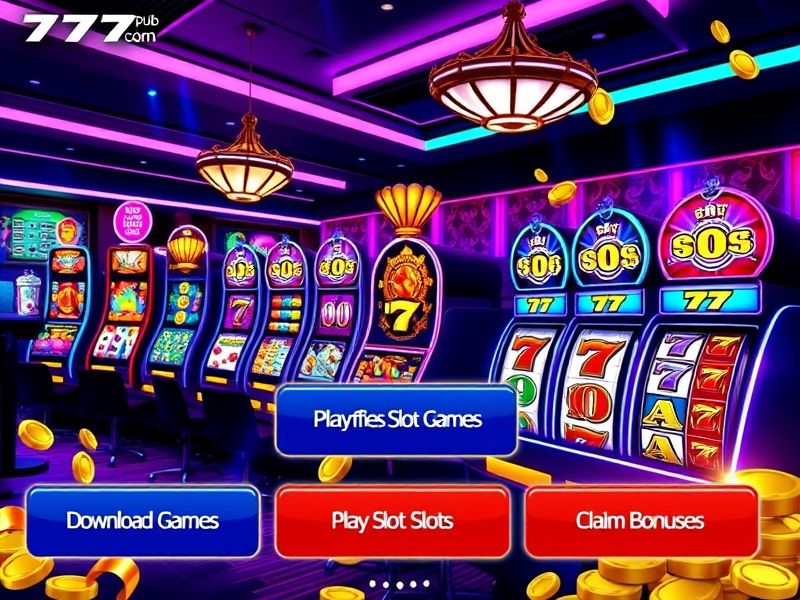 Welcome to 777pub.com/download, your official gateway to the most trusted online casino platform. Explore Slots, table games, and exclusive bonuses by downloading today.